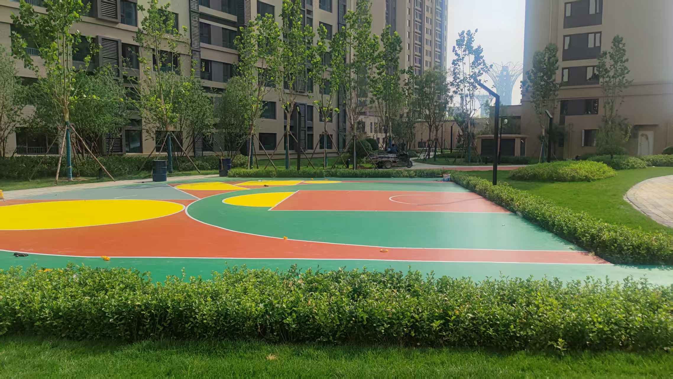 韶关市全塑型塑胶跑道塑胶地面 - 排名